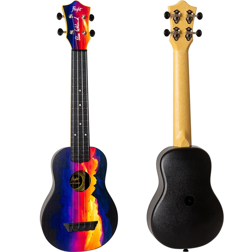 TUSLEE Elise Ecklund Long Neck Travel Ukulele